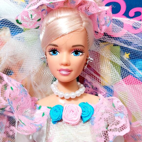 Kid Kore My Wedding Day Kelsey Jodi & Timmy Set Barbie Clone Bride Vintage 1990s - Picture 5 of 10